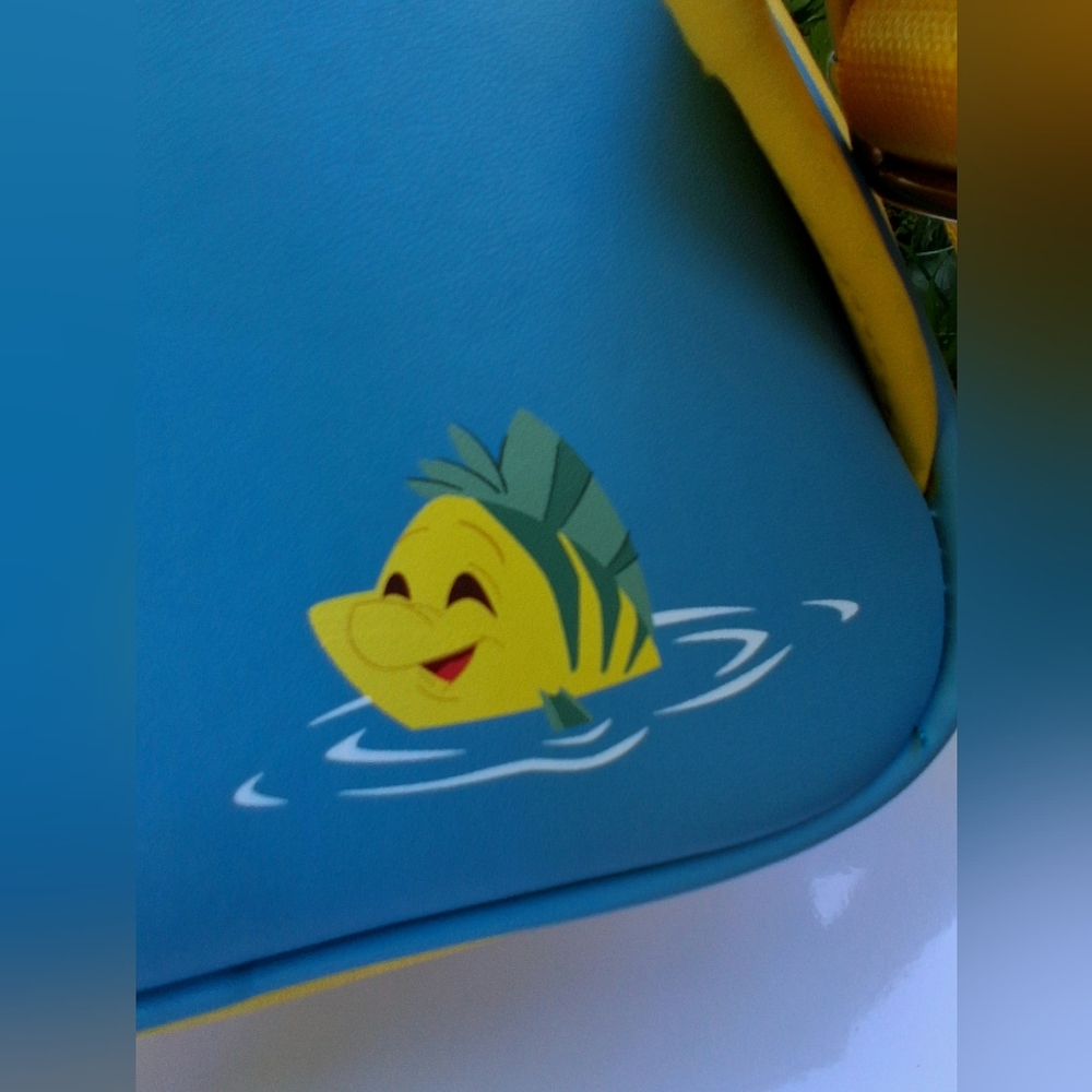 🔥NWT Disney LOUNGEFLY ARIEL THE LITTLE MERMAID Backpack - Picture 12 of 15